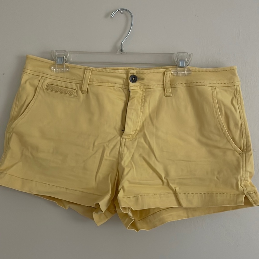 Yellow shorts!